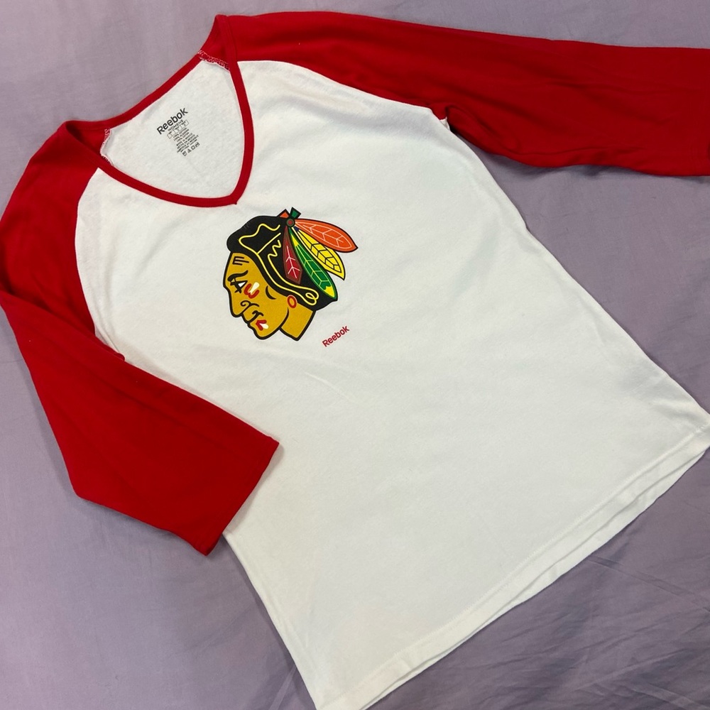 Reebok Chicago Indians EUC T-Shirt size L